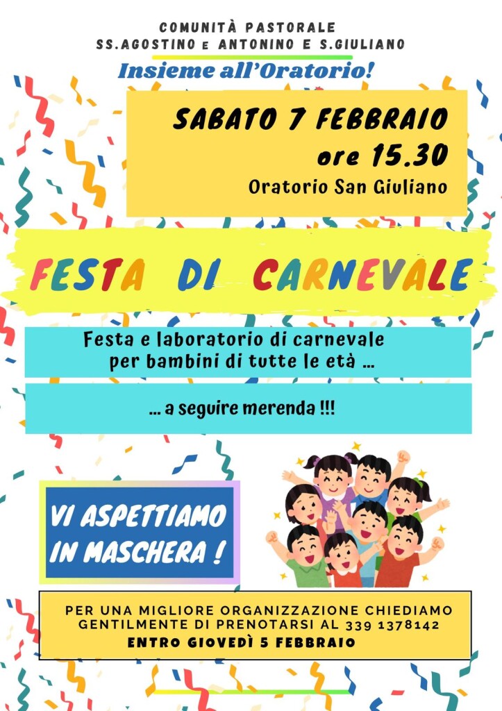 festa carnevale